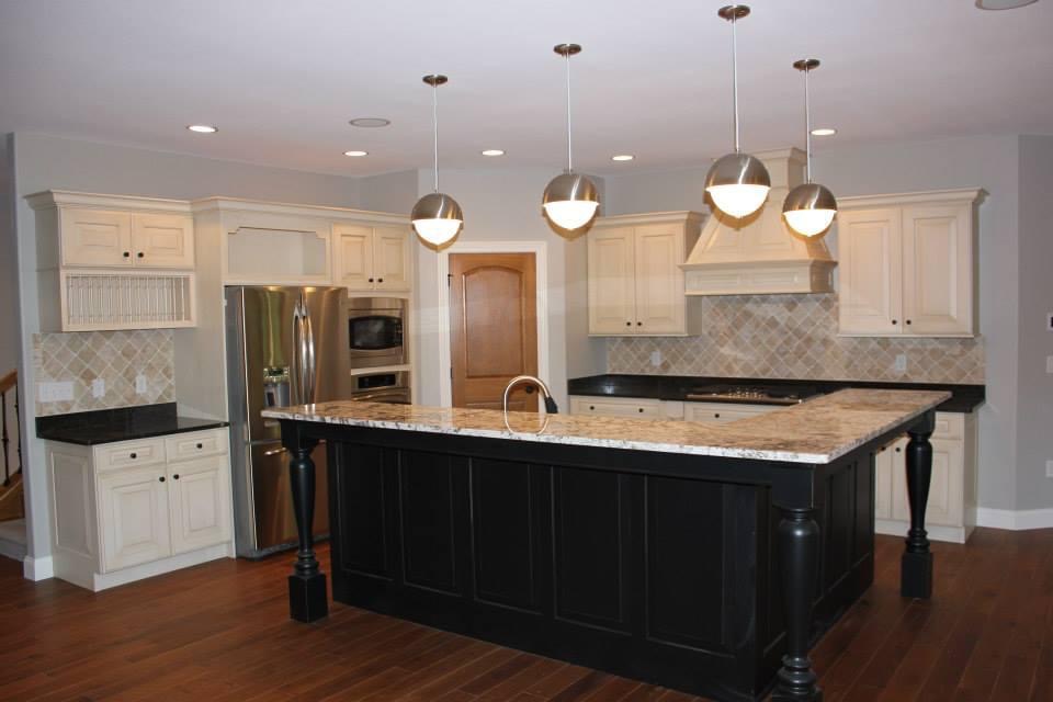 Bathroom vanity countertop installation